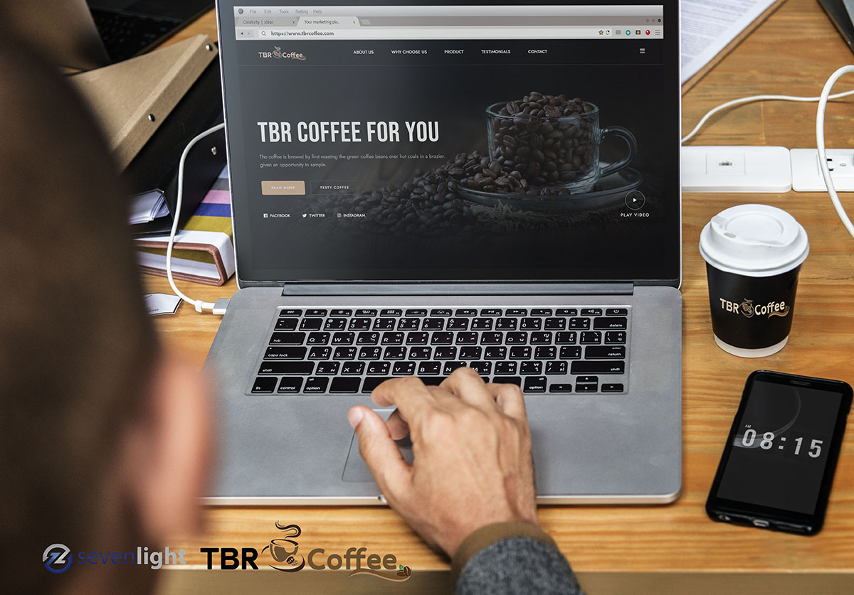 Website TBR Coffee